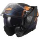 Foto 2 de CASCO LS2 FF910 ADVANT II GLIDE BLACK ORANGE