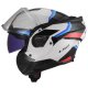 Foto 6 de CASCO LS2 FF910 ADVANT II TRIPLE BLANCO  AZUL  ROJO