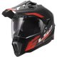 Foto 1 de CASCO LS2 MX701 EXPLORER HEXA NEGRO  ROJO  GRIS