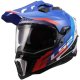 Foto 1 de CASCO LS2 MX701 EXPLORER HEXA BLANCO  AZUL  ROJO