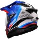 Foto 6 de CASCO LS2 MX701 EXPLORER HEXA BLANCO  AZUL  ROJO