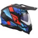 Foto 4 de CASCO LS2 MX702 PIONEER II BLOCK NEGRO  ROJO  AZUL