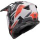 Foto 6 de CASCO LS2 MX702 PIONEER II BLOCK GRIS  ROJO
