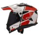 Foto 2 de CASCO LS2 MX702 PIONEER II HILL 2206 BLANCO  ROJO