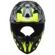 Foto 2 de CASCO LS2 MX703 X-FORCE BARRIER AMARILLO H-V  VERDE