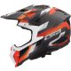 Foto 1 de CASCO LS2 MX703 X-FORCE PHANTOM NARANJA  ROJO