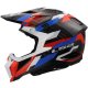 Foto 1 de CASCO LS2 MX703 X-FORCE PHANTOM BLANCO  AZUL  ROJO