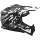 Foto 4 de CASCO LS2 MX708 FAST II GROTESK NEGRO  GRIS