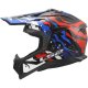 Foto 3 de CASCO LS2 MX708 FAST II GROTESK BLANCO  AZUL  ROJO