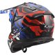 Foto 6 de CASCO LS2 MX708 FAST II GROTESK BLANCO  AZUL  ROJO
