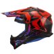 Foto 3 de CASCO LS2 MX708 FAST II WASH 2206 ROJO