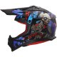 Foto 3 de CASCO LS2 MX708 FAST II ZOMBIE II NEGRO  ROJO  AZUL