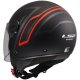 Foto 6 de CASCO LS2 OF558 SPHERE LUX II MINIM NEGRO  ROJO