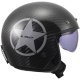 Foto 4 de CASCO LS2 OF601 BOB II CARBON STAR GRIS