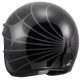Foto 6 de CASCO LS2 OF601 BOB II COSMIC NEGRO  GRIS