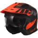 Foto 2 de CASCO LS2 OF606 DRIFTER GAS GRIS  NARANJA
