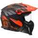 Foto 5 de CASCO LS2 OF606 DRIFTER GAS GRIS  NARANJA