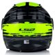 Foto 3 de CASCO LS2 OF616 AIRFLOW II 2206 BRUSH NEGRO  AMARILLO H-V