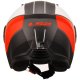 Foto 4 de CASCO LS2 OF616 AIRFLOW II 2206 COVER BLANCO MATE  ROJO
