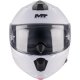 Foto 3 de CASCO MODULAR MT GENESIS R SV BLANCO BRILLO