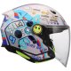 Foto 4 de CASCO NIÑO LS2 OF622 FUNNY II NEXT LEVEL BLANCO