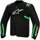 Foto 1 de CHAQUETA ALPINESTARS T-SPS AIR V2 NEGRO  VERDE FLUOR