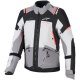 Foto 1 de CHAQUETA MUJER ALPINESTARS STELLA ANDES V4 DRYSTAR GRIS  BLANCO  ROJO FLUOR
