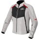Foto 1 de CHAQUETA MUJER LS2 BREEZE GRIS  NEGRO  ROJO