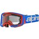 Foto 1 de GAFAS ALPINESTARS VISION 8 WORDMARK DUAL PANE BLUE ORANGE CLEAR
