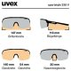 Foto 6 de GAFAS UVEX SPORTSTYLE 235 V BLANCO MATE