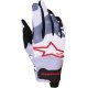 Foto 1 de GUANTES ALPINESTARS RADAR ASH GRAY LIGHT LILAC RED BLACK