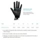 Foto 5 de GUANTES TÉRMICOS GOBIK PRIMALOFT ZERO NEGRO
