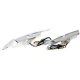 Foto 2 de Intermitente trasero V PARTS tipo origen LED cromado Piaggio Zip 50