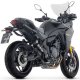 Foto 3 de KIT COMPLETO CON SILENCIADOR ICON DE ALUMINIO NEGRO YAMAHA TRACER 77GT E5+ 2025 (ARROW 77003AKN)