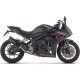 Foto 2 de KIT COMPLETO CON SILENCIADOR INDY RACE EVO DE ALUMINIO NEGRO HONDA CBR 650 R E5+ 202425 (ARROW 71999AKN)