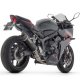 Foto 3 de KIT COMPLETO CON SILENCIADOR INDY RACE EVO DE ALUMINIO NEGRO HONDA CBR 650 R E5+ 202425 (ARROW 71999AKN)