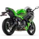 Foto 3 de KIT COMPLETO CON SILENCIADOR INDY RACE EVO DE ALUMINIO NEGRO KAWASAKI NINJA 650Z650 2324 E5+ (ARROW 77501AKN)