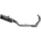 Foto 1 de KIT COMPLETO CON SILENCIADOR INDY RACE EVO DE ALUMINIO NEGRO YAMAHA MT-09 E MT09SP 2425 35KW (ARROW 71988AKN)