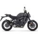 Foto 2 de KIT COMPLETO CON SILENCIADOR INDY RACE EVO DE ALUMINIO NEGRO YAMAHA MT-09 E MT09SP 2425 35KW (ARROW 71988AKN)