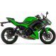 Foto 2 de KIT COMPLETO CON SILENCIADOR VELOCE DE ALUMINIO NEGRO KAWASAKI Z650  NINJA 650  VERSYS 650 E5+ 2025 (ARROW 77501VAN)