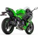 Foto 3 de KIT COMPLETO CON SILENCIADOR VELOCE DE ALUMINIO NEGRO KAWASAKI Z650  NINJA 650  VERSYS 650 E5+ 2025 (ARROW 77501VAN)