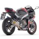 Foto 3 de KIT COMPLETO RACING CON SILENCIADOR PISTA DE TITANIO APRILIA RS457 E5+ 2024 (ARROW 71068PT)