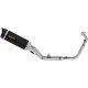 Foto 1 de KIT COMPLETO RACING CON SILENCIADOR THUNDER DE ALUMINIO NEGRO HONDA CB 125R E5+ 2024 (ARROW 51020AKN)