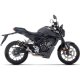 Foto 2 de KIT COMPLETO RACING CON SILENCIADOR THUNDER DE ALUMINIO NEGRO HONDA CB 125R E5+ 2024 (ARROW 51020AKN)