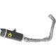 Foto 1 de KIT COMPLETO RACING CON SILENCIADOR THUNDER DE ALUMINIO NEGRO YAMAHA MT-07 E5+ 25 (ARROW 71095AKN)