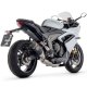 Foto 3 de KIT COMPLETO RACING CON SILENCIADOR VELOCE DE ALUMINIO NEGRO TRIUMPH DAYTONA 660 24 (ARROW 71007VAN)