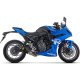 Foto 2 de KIT COMPLETO RACING WORKS NICHROM NEGRO COPA CARBONO SUZUKI GSX-8R  GSX-8S E5+ 2425 (ARROW 71079PKN)
