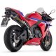 Foto 3 de KIT CONECTOR CENTRAL INOX Y TERMINAL HOMOLOGADO INDY RACE TITANIO HONDA CBR 600RR 2024 (ARROW 71971PK)