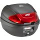 Foto 1 de MALETA GIVI E300N2B ML 30LTS E300NEGRO BASEN CCATADIOPTRICO ROJO