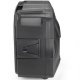 Foto 2 de MALETA MK 27L-36L XSPACE EXPANDIBLE NEGRA TEXTURA EFECTO ALUMINIO SPAZZOLATO PSLR (XP01PBA)